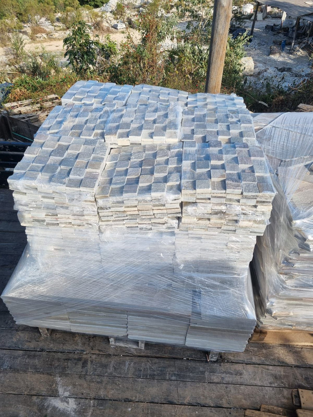 Pedra Branca - Mosaico telado