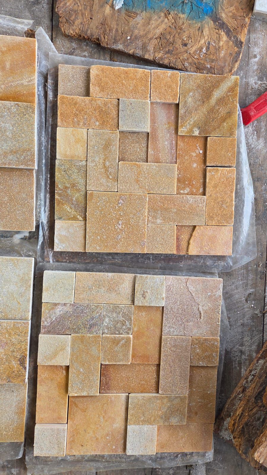 Pedra Amarela - Mosaico telado